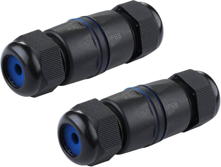 Double RJ45 Femal adaptor  Waterproof