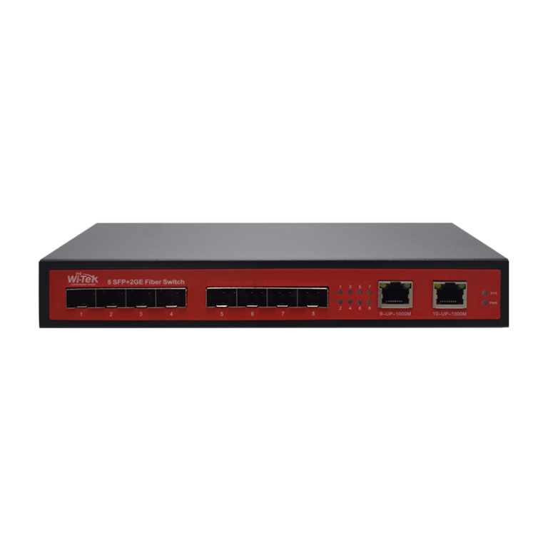 8SFP+2GE Gigabit Fiber Ethernet Switch