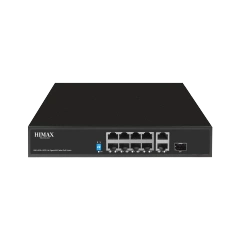 HIMAX 8GE+2GE+1GF Full Gigabit PoE Switch