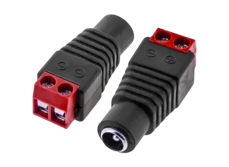 DC power female connector